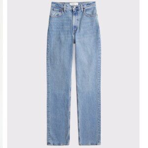 Abercrombie Ultra High Rise 90s Straight Jean - Size 26